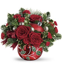  Deck The Holly Ornament Bouquet 